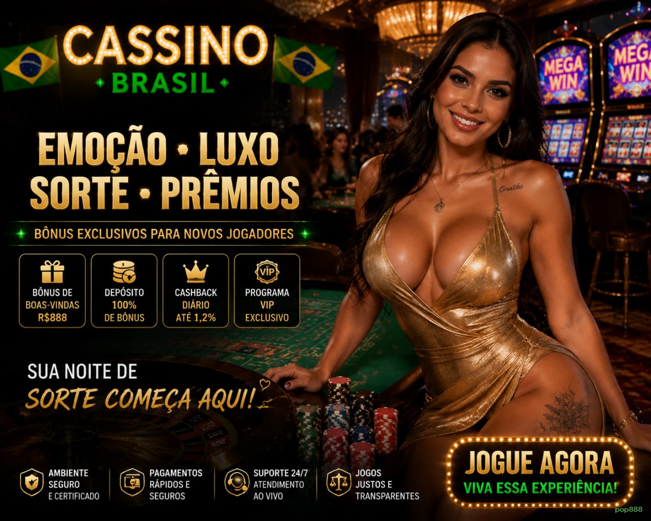 Bacará VIP com squeeze feature